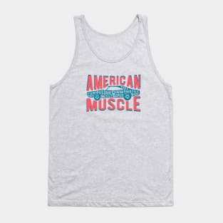 American Muscle Car Vintage Graphic Tank Top